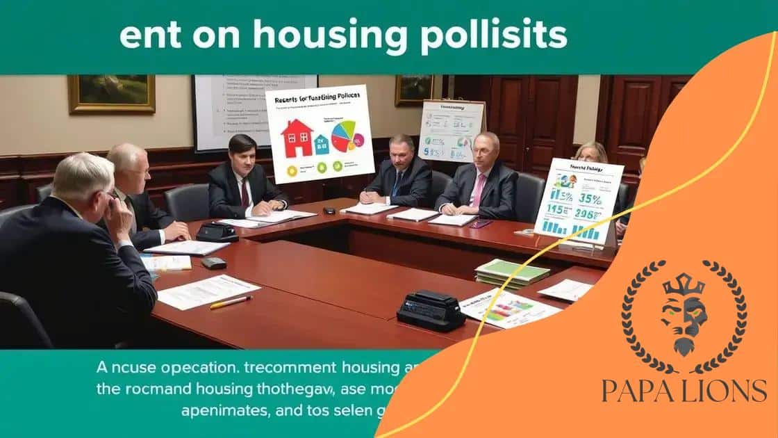 Impact of recent policies