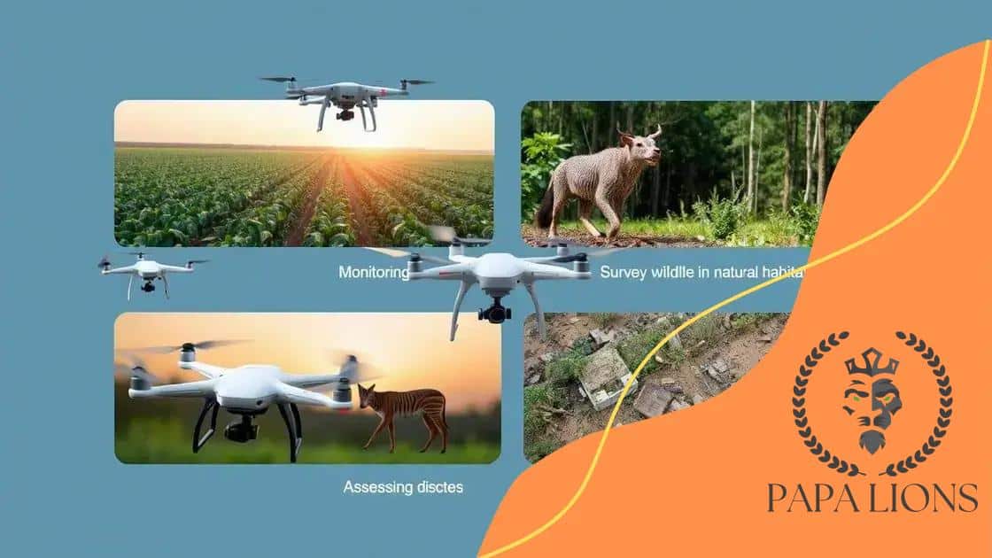 Real-world examples of drone applications
