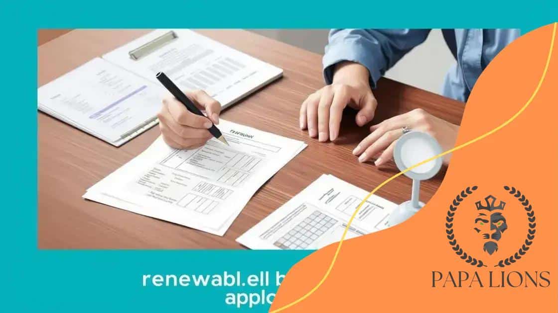 How to apply for renewable energy subsidies