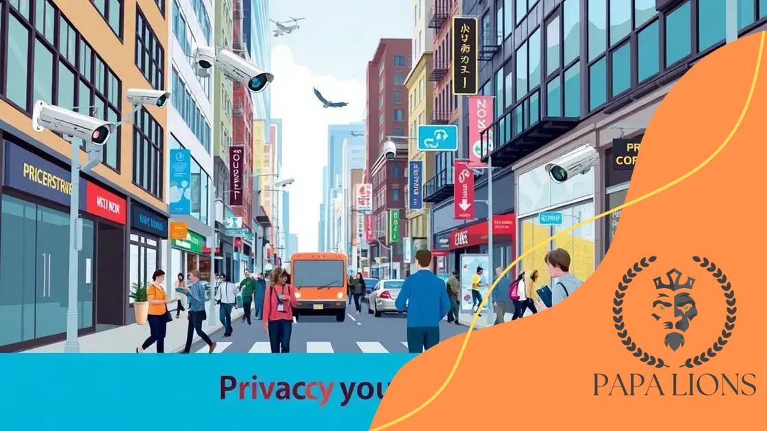 Common privacy concerns in urban environments