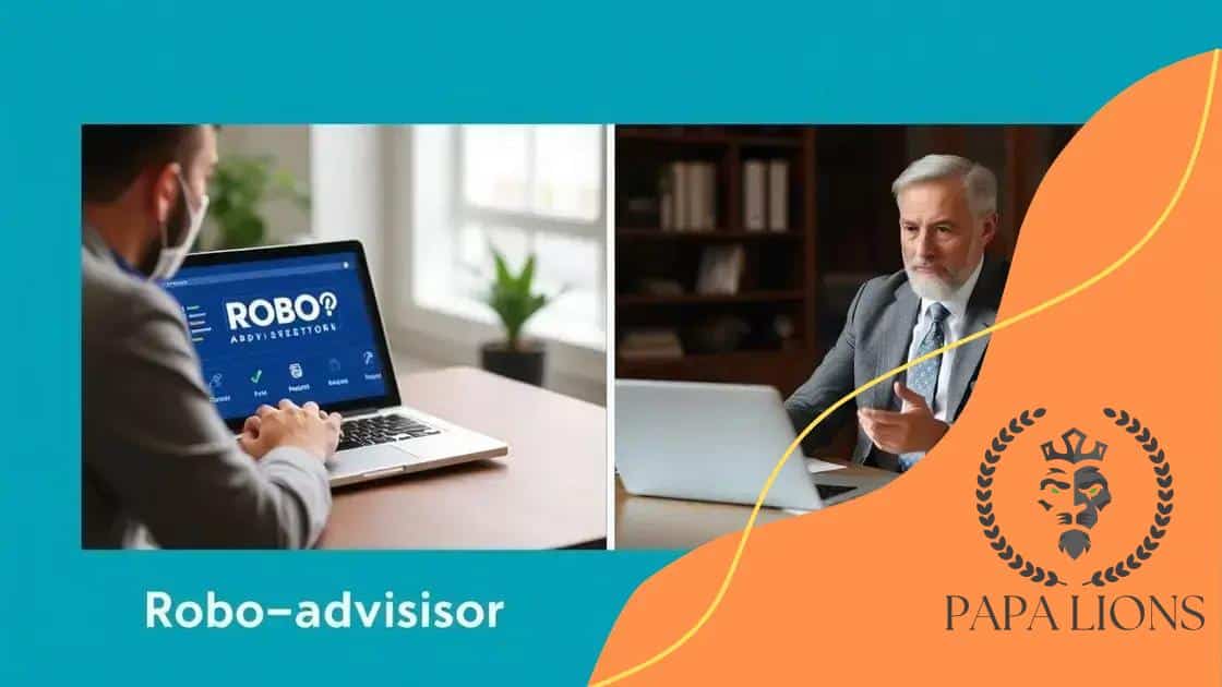 Comparing robo-advisors to traditional financial advisors
