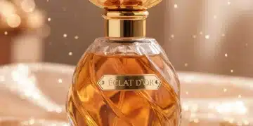 Die 3 grössten Parfüm-Fehler: Vermeiden Sie sie jetzt! Elegante Parfümflasche auf einem Schminktisch