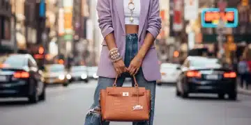 SHEIN Accessoires: 7 Styling-Tipps für dein Outfit 2025 Stylische Frau mit SHEIN Accessoires, Statement-Kette, Armbändern und Handtasche