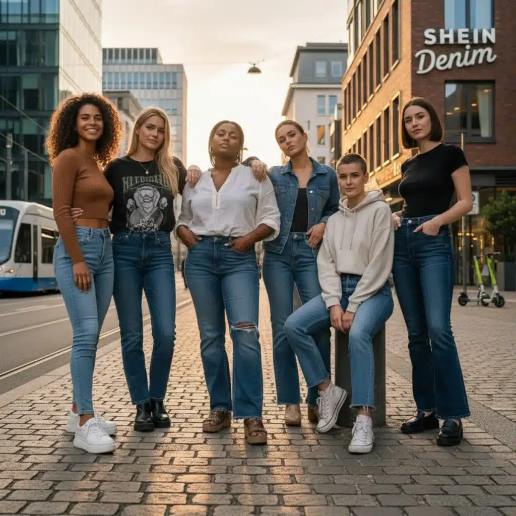 SHEIN Jeans Guide 2025: Finde deine perfekte Passform in Deutschland