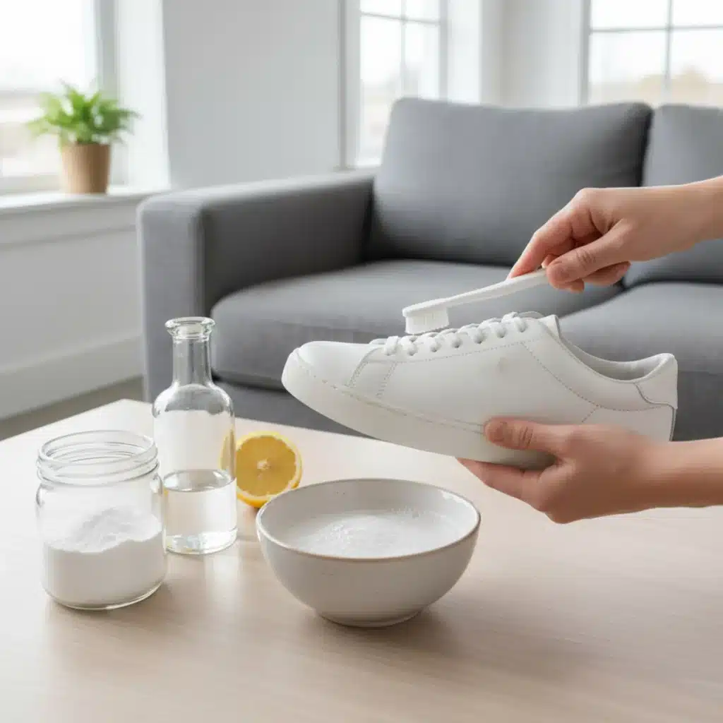 Sneaker reinigen leicht gemacht: 4 Hausmittel für strahlend saubere Schuhe 2025