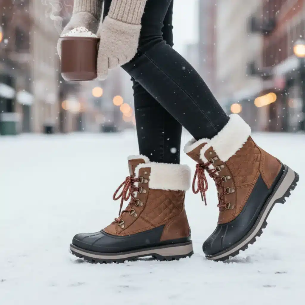 Winterschuhe Damen 2025: Warm & sicher durch den Winter