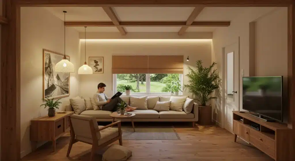 Optimale Raumgestaltung: Wohlbefinden in 4 Schritten