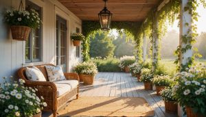 Spring Porch Decor