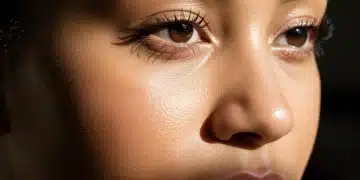 Radiant anti-aging skincare results showing smooth, youthful skin texture