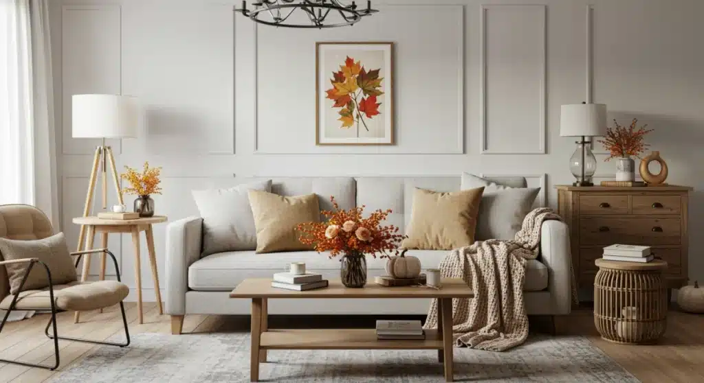 How to Create a Cohesive Seasonal Look Across 5 Main Rooms in Just 2 Weekends