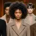 Models on runway displaying diverse Fall 2026 hairstyle trends in the US