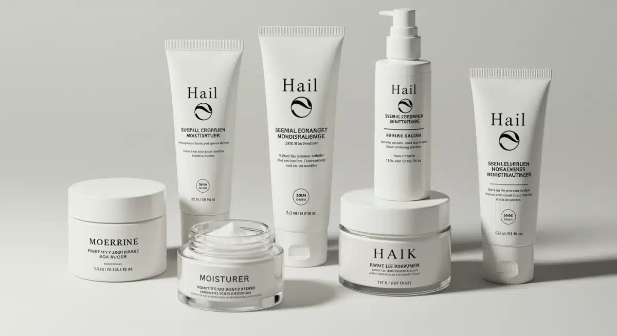 Variety of top 5 dermatologist-recommended moisturizers for winter