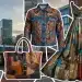 Vibrante Collage aus Upcycling-Modeartikeln in Deutschland, die Kreativität und Nachhaltigkeit für 2026 symbolisiert.
