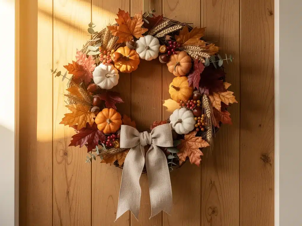Herbstliche Kranz-Trends 2026: 2 Designs unter 20€ selbstgemacht